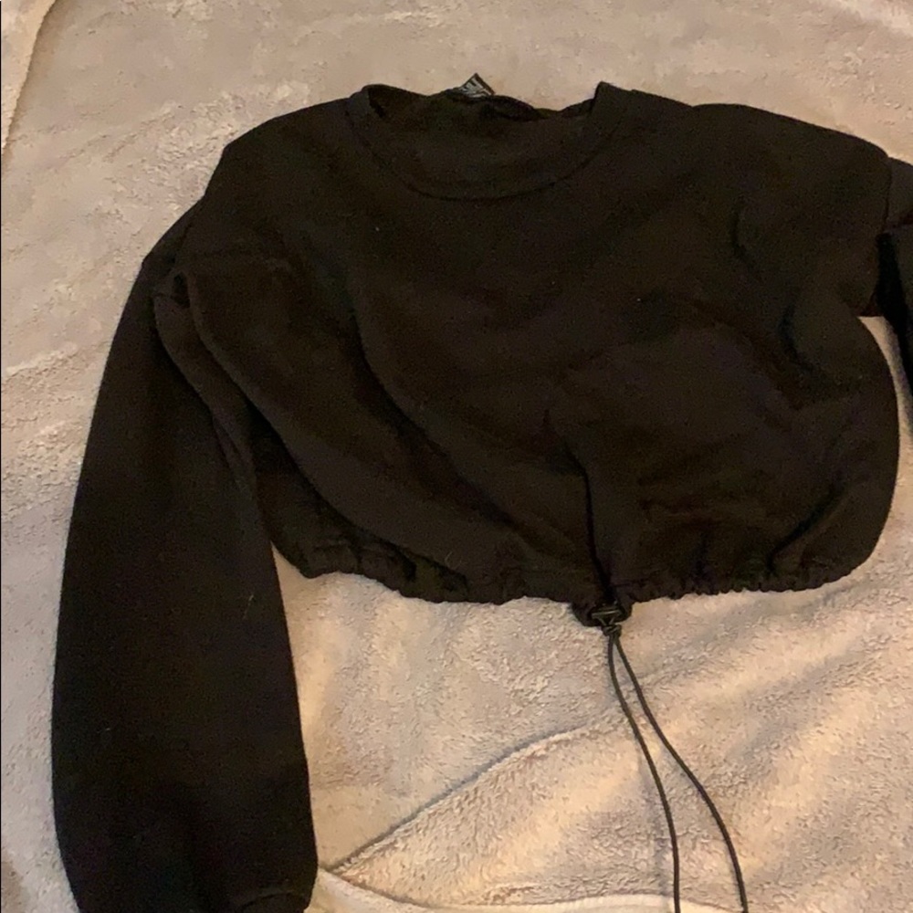 Rue 21 black crop top